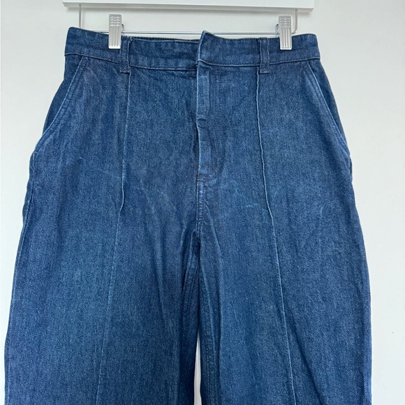 & Other Stories Flared Jeans in Mid Blue - Picture 6 of 8